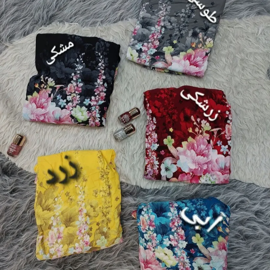 پیراهن ساحلی گلی