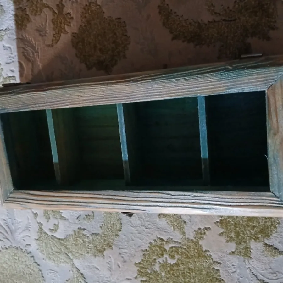 جعبه پذیرایی چوبی