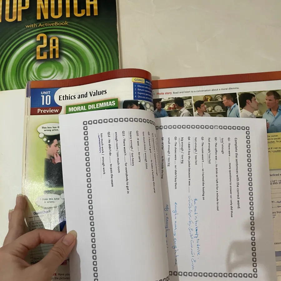 کتاب TOP NOTCH 2A and 2B