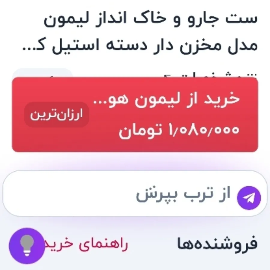 جارو وخاک انداز