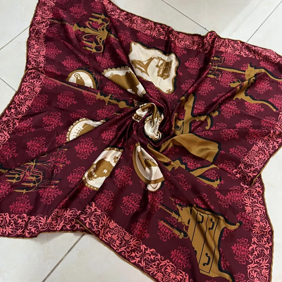 روسری دور دست دوز ارسال ر