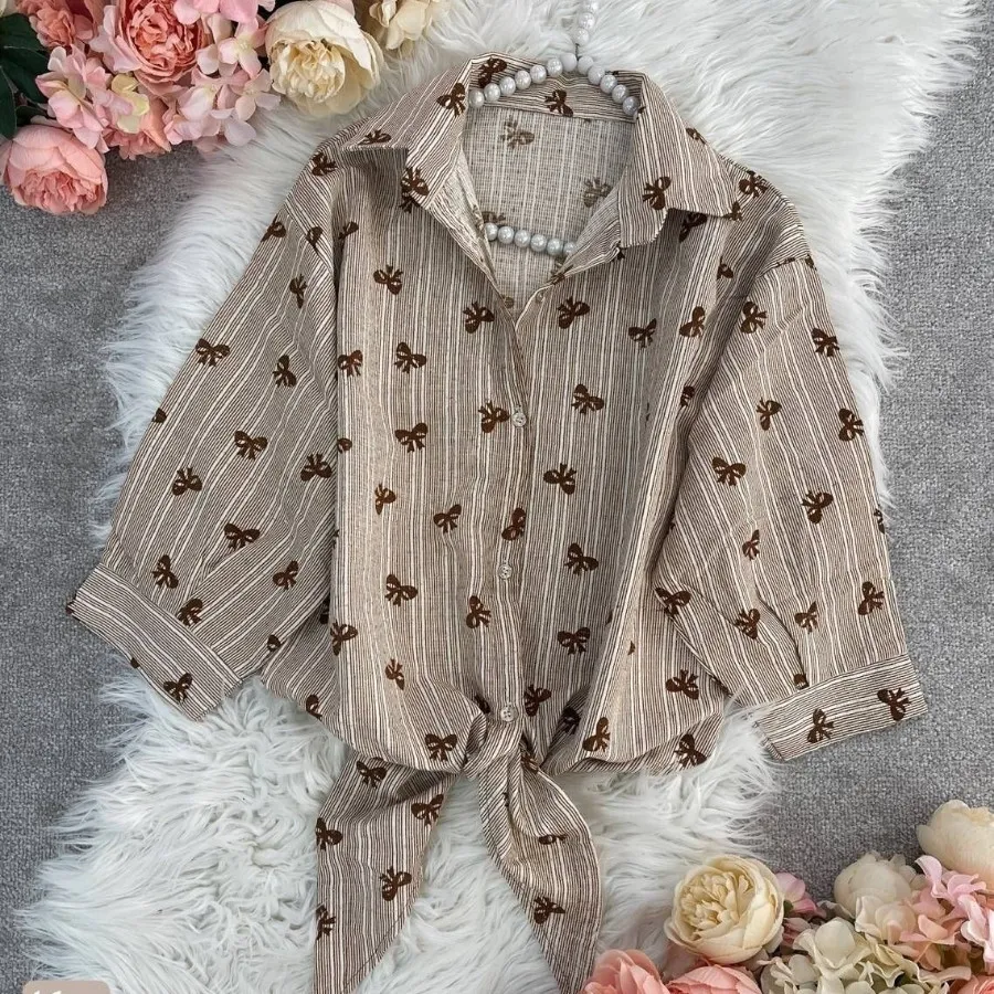 شومیز گره ای