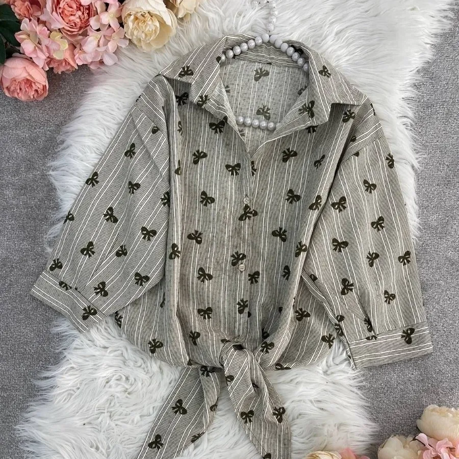 شومیز گره ای