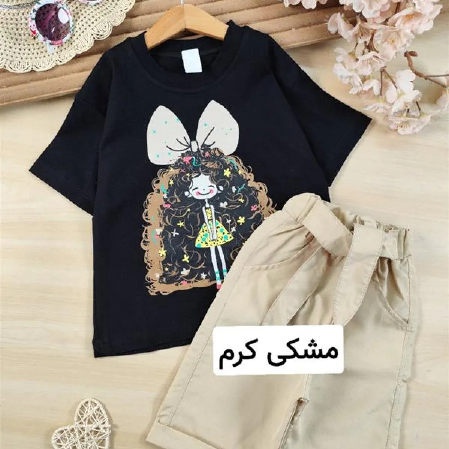 تیشرت شلوارک دخترونه