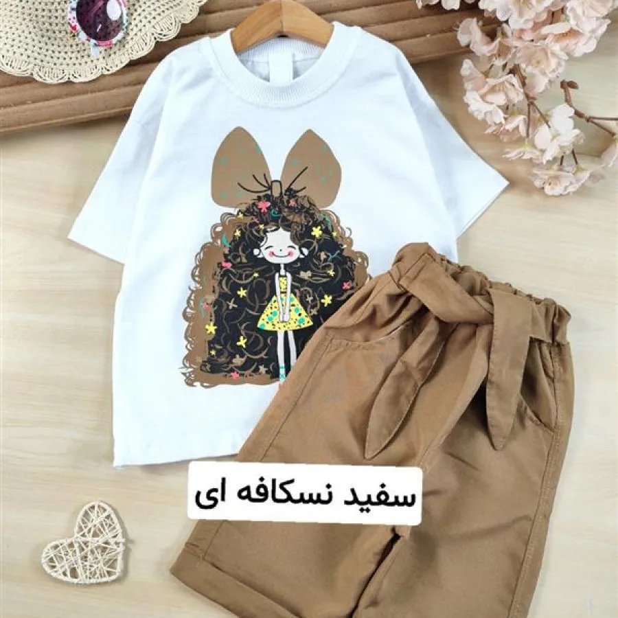 تیشرت شلوارک دخترونه