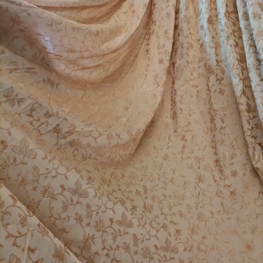 پرده ساتن طرحدار