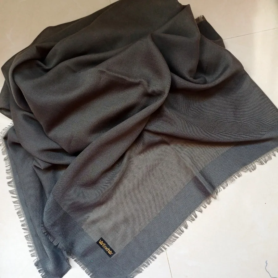 روسری نخی طوسی