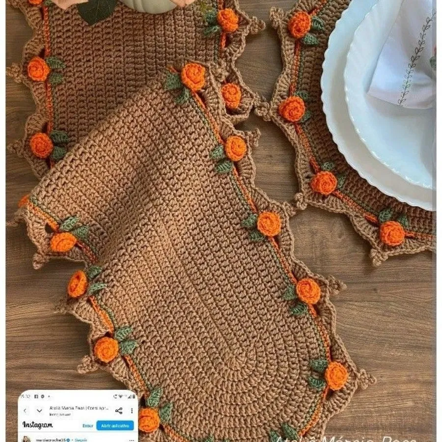 ست رانر و زیربشقابی