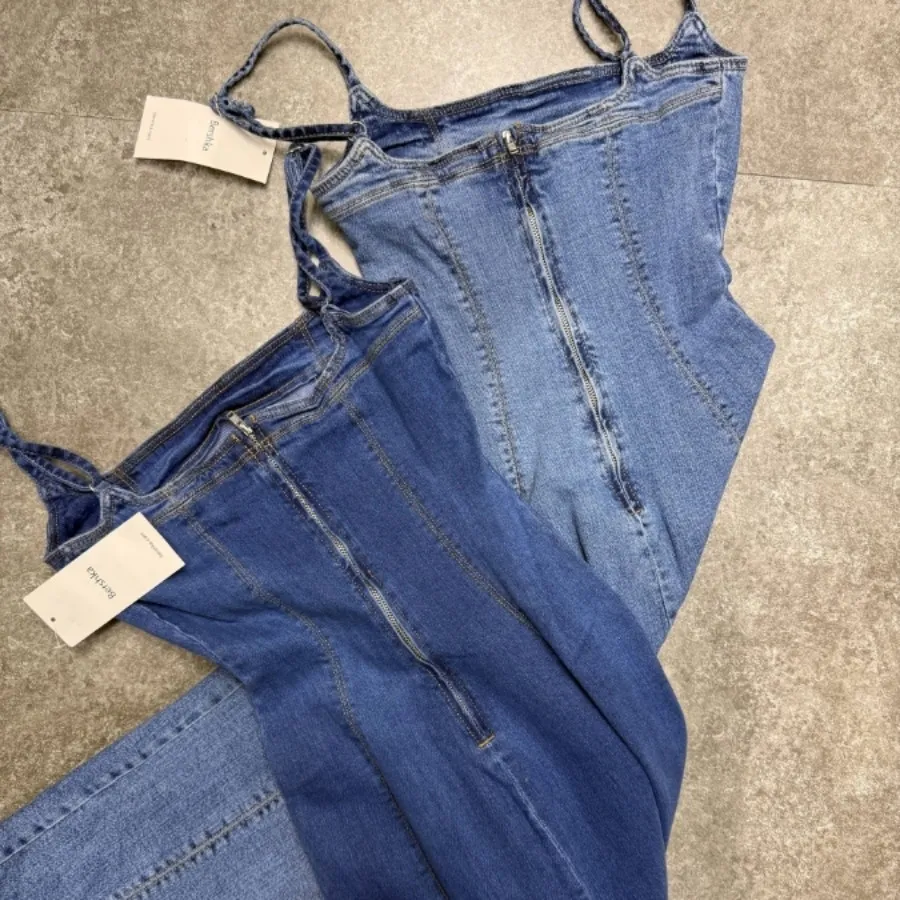 پیراهن جین بلند وارداتی