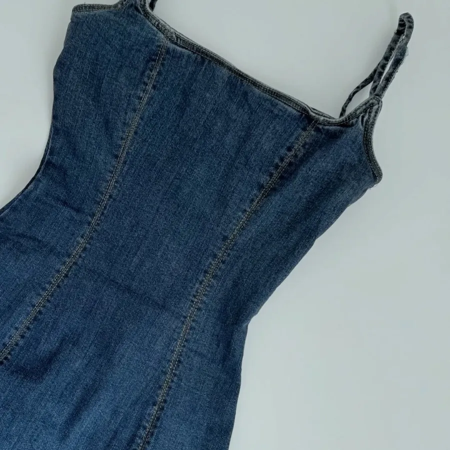 پیراهن جین بلند وارداتی