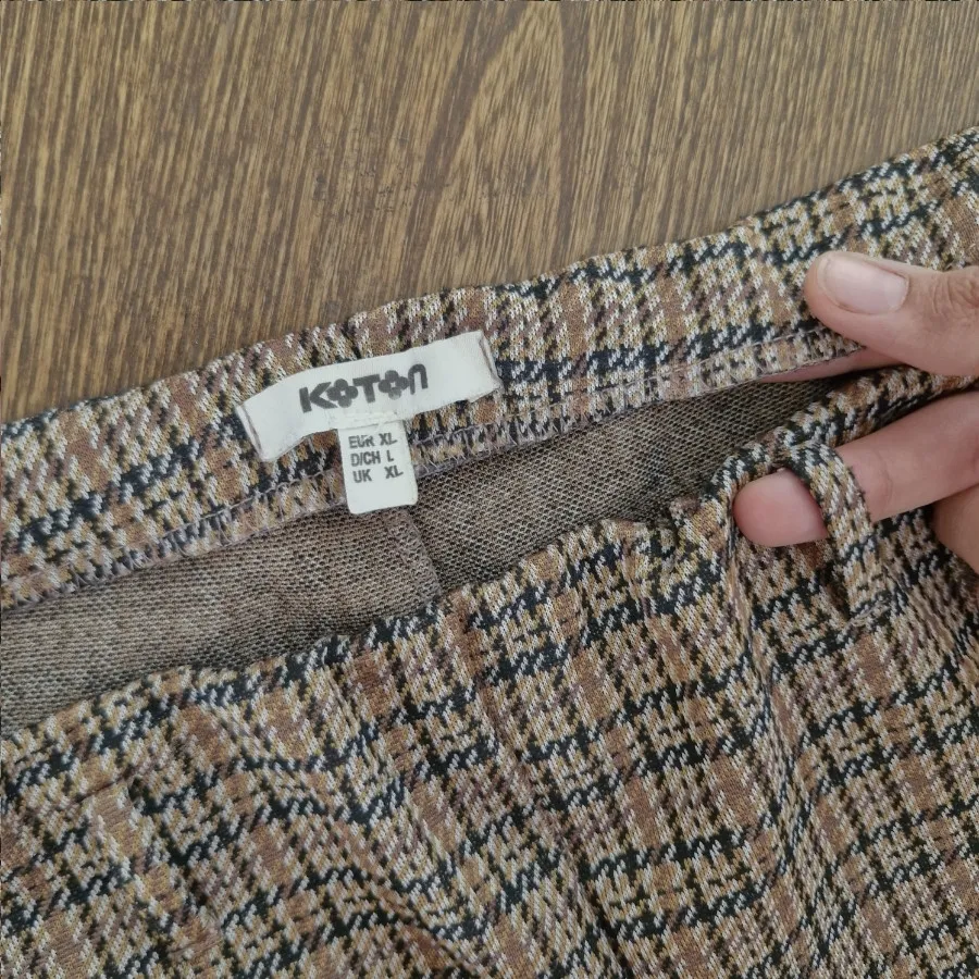 شلوار چهارخونه ترک Koton