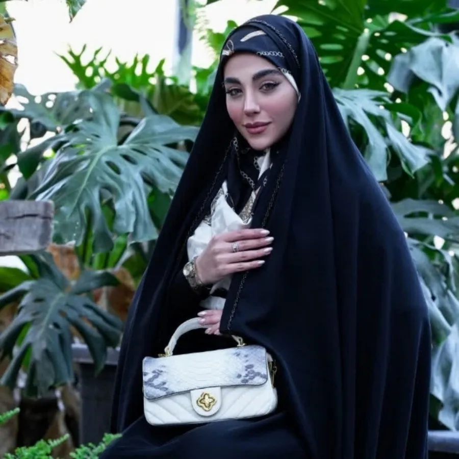 چادر حسنا جواهر دوزی