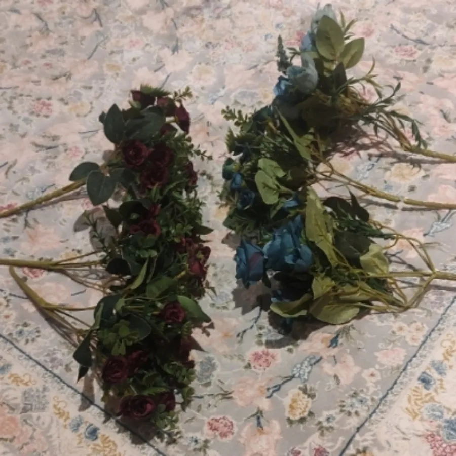 شش شاخه گل مصنوعی خارجی