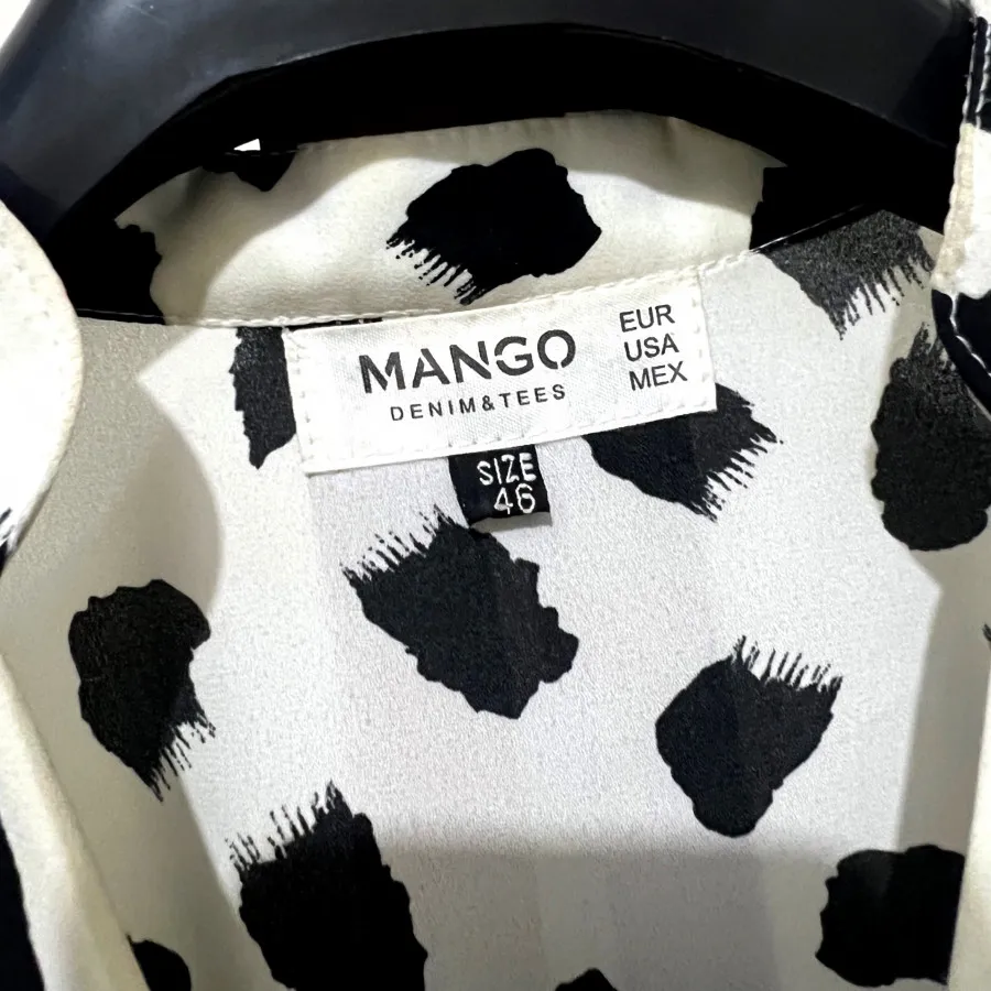 شومیز حریر اورجینال MANGO