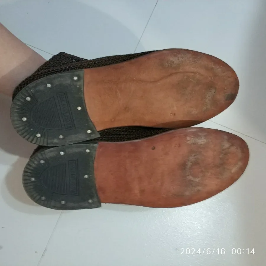 گیوه زیره چرمی مردانه