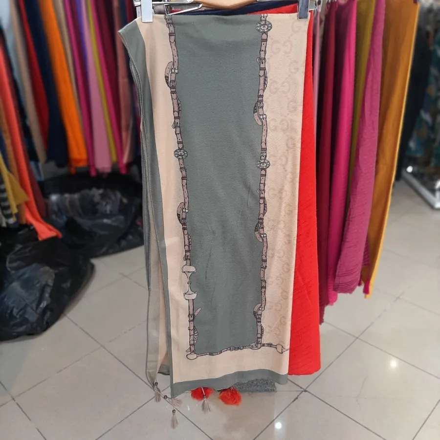 شال بزرگ طرح گوچی