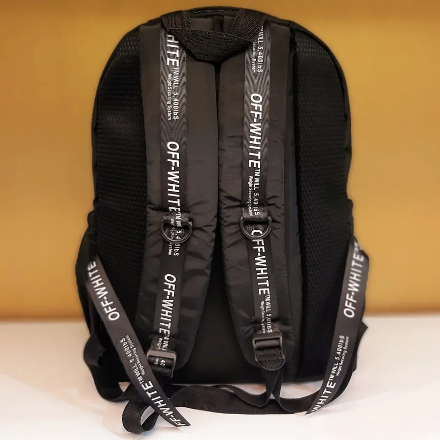 کوله پشتی off White مشکی