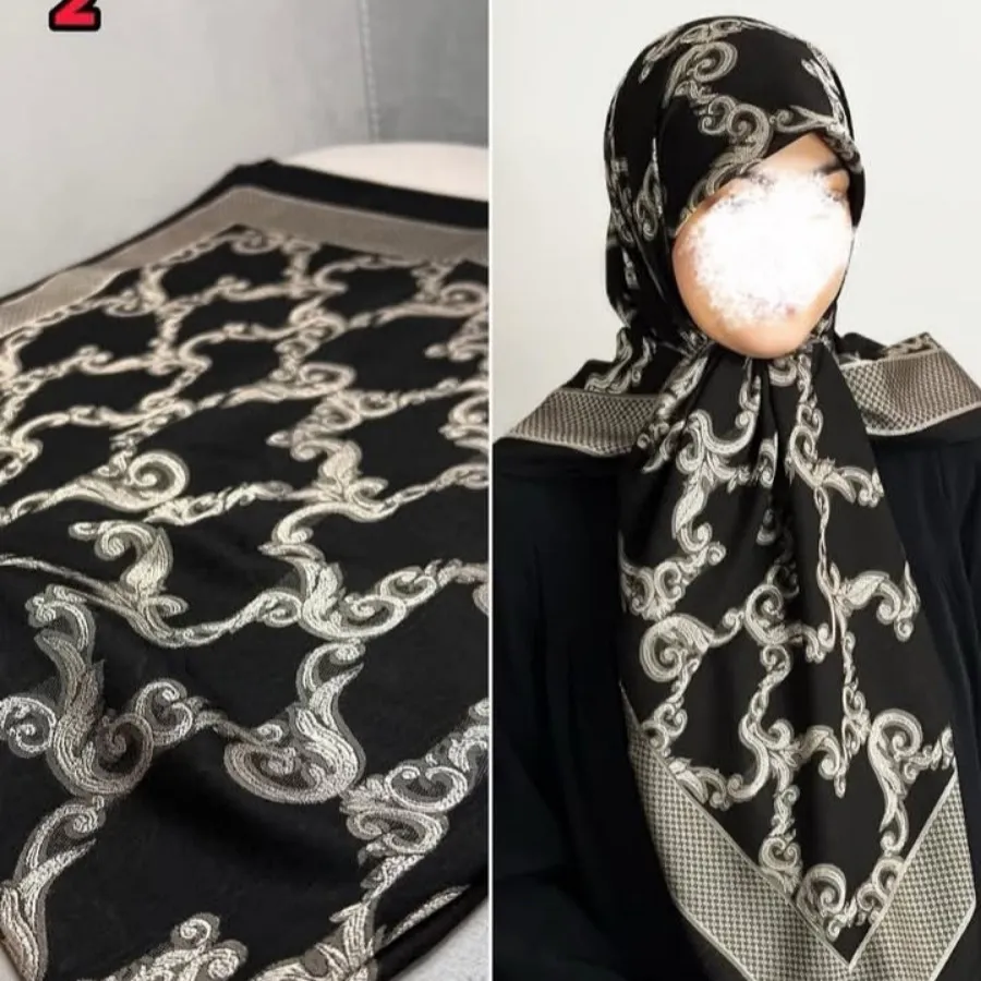 روسری حریر دِووره ترک
