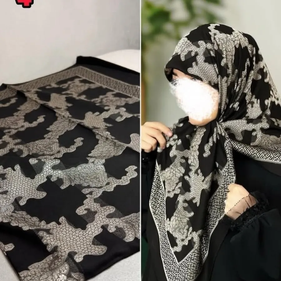 روسری حریر دِووره ترک