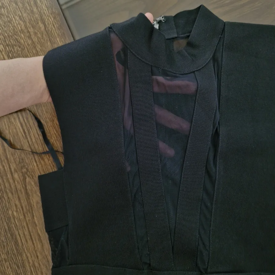 پیراهن مجلسی مشکی نو bebe