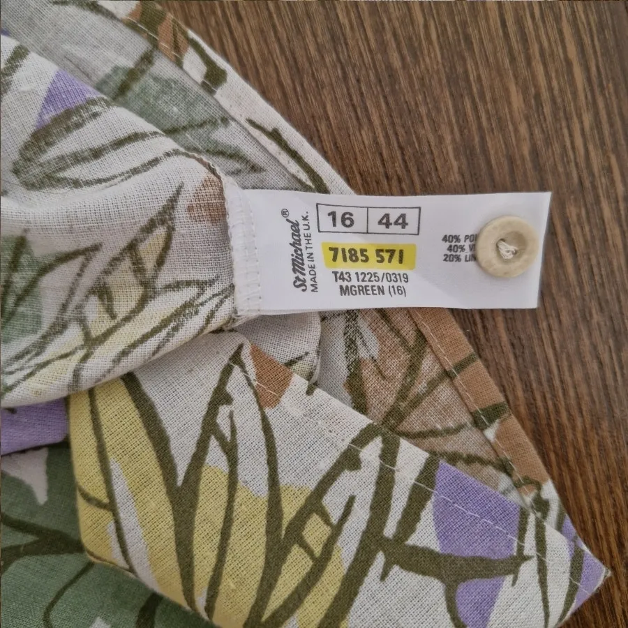 شومیز لینن برگی StMichael