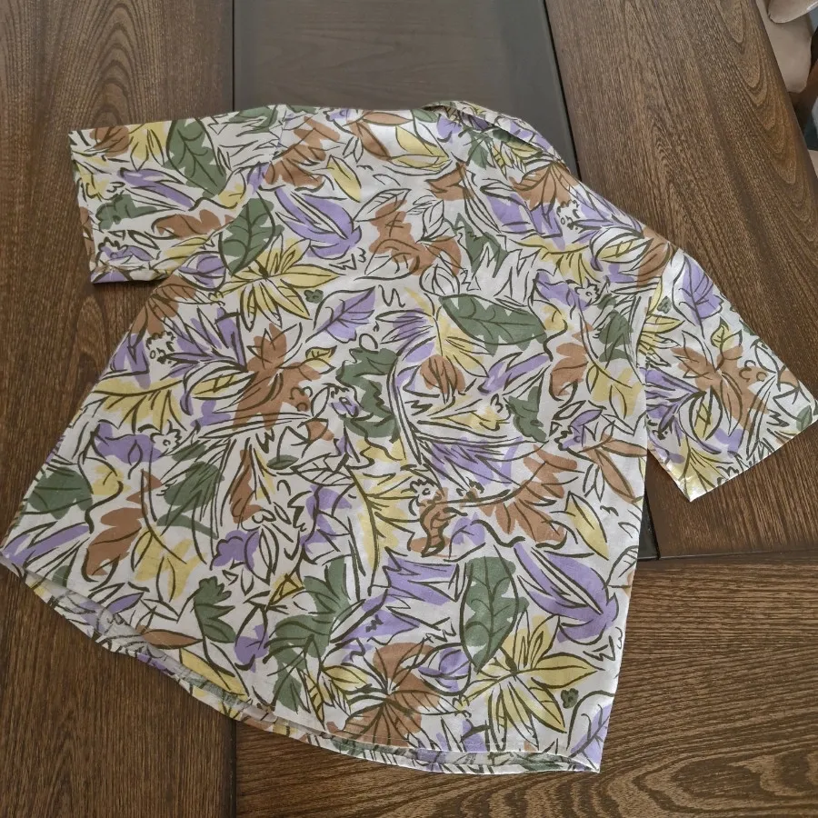 شومیز لینن برگی StMichael