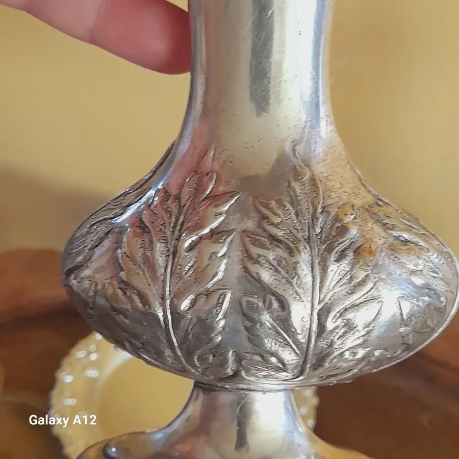 گلدان سیلور مارکدار
