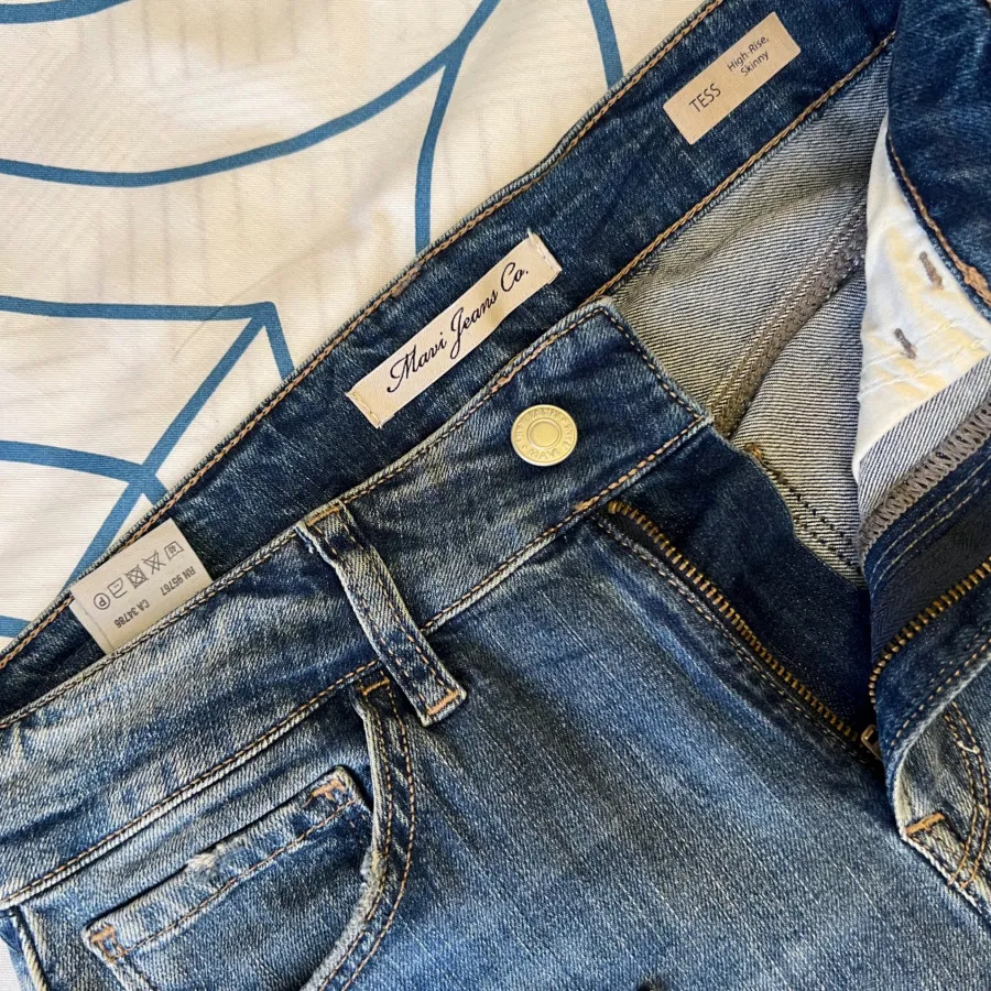 شلوار ماوی مرواریدی