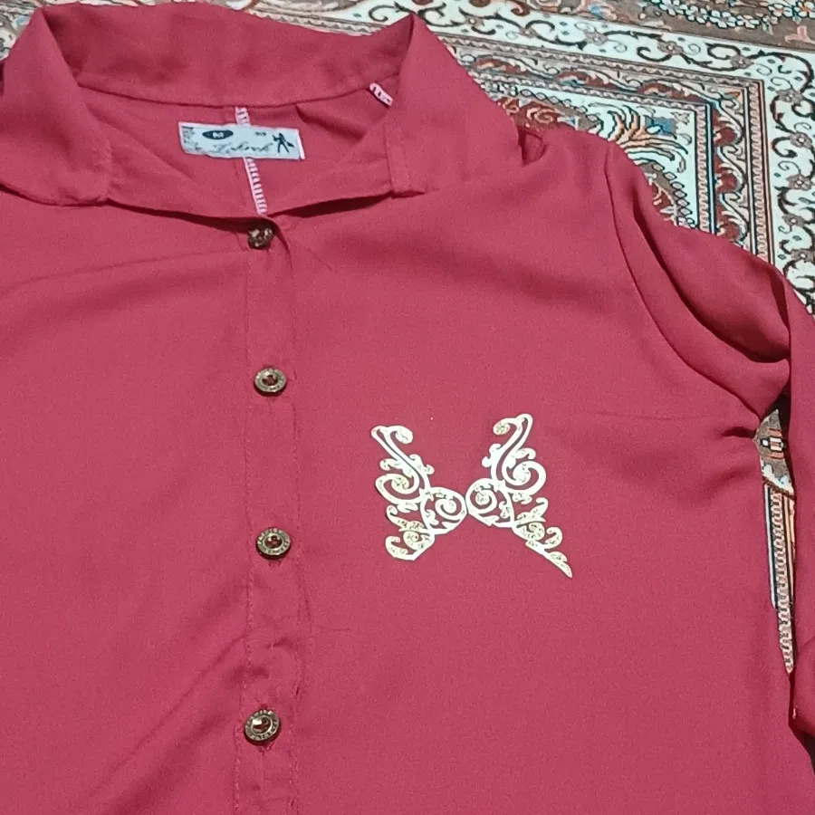 پیرهن مانتویی کودکانه