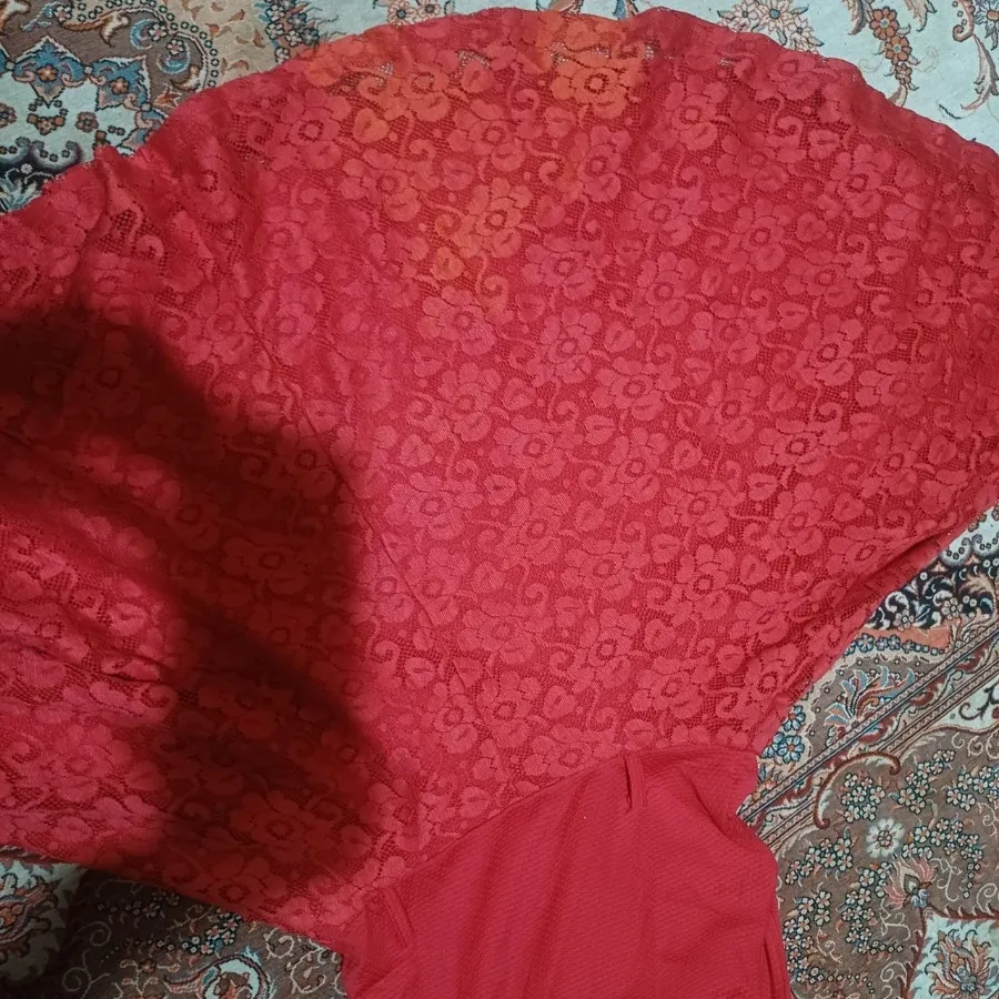 پیراهن چین دار دخترانه
