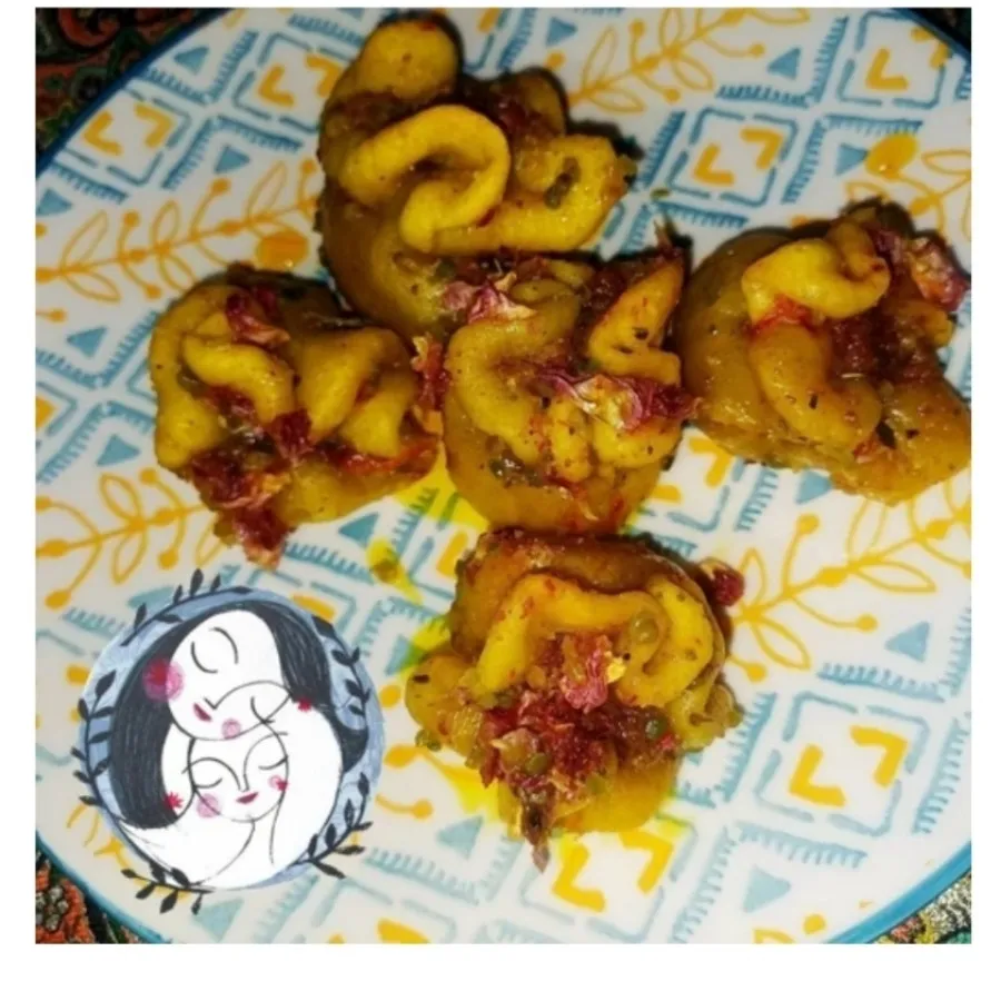 باقلوا گل خانگی خانجون