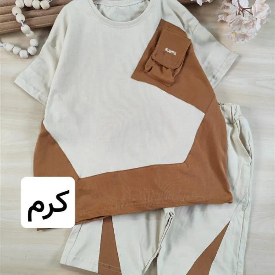 تیشرت شلوارک پسرانه