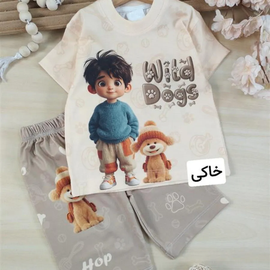 تیشرت شلوارک پسرونه