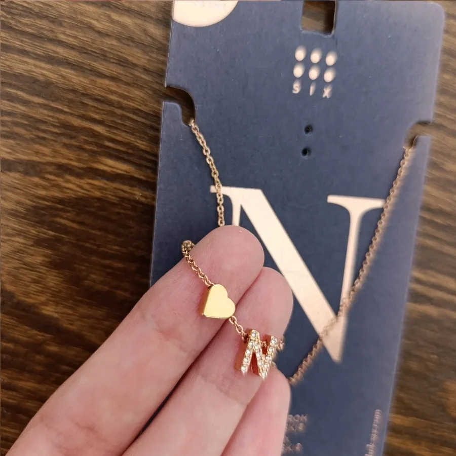 گردنبند وارداتی حرف N