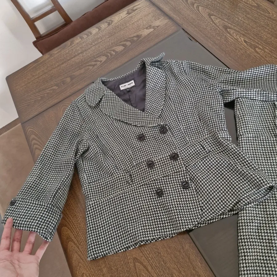 کت و دامن پشمی پیچازی