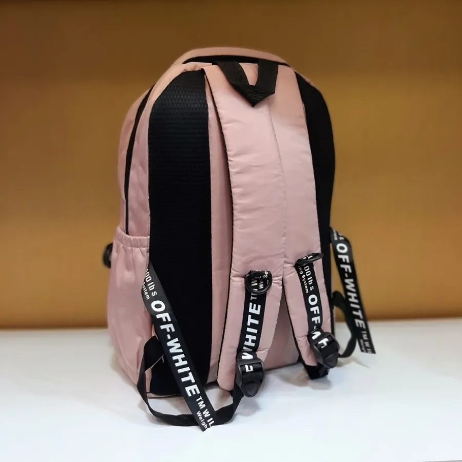 کوله پشتی off White صورتی