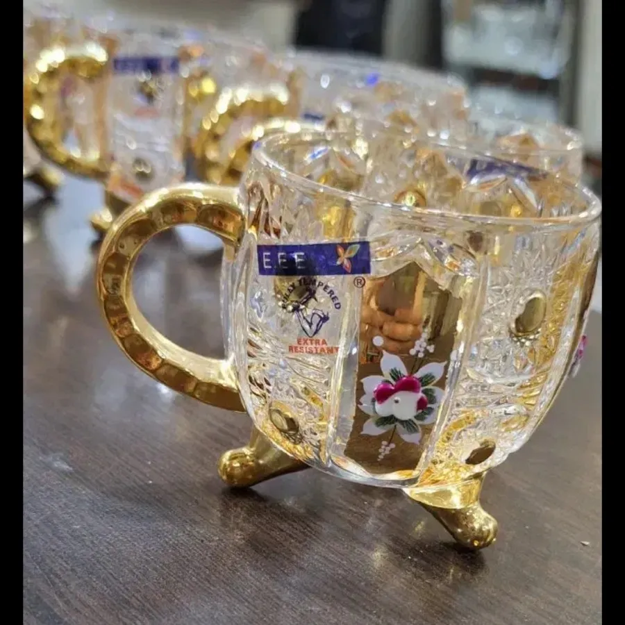 فنجون چای طلایی بوهمیا