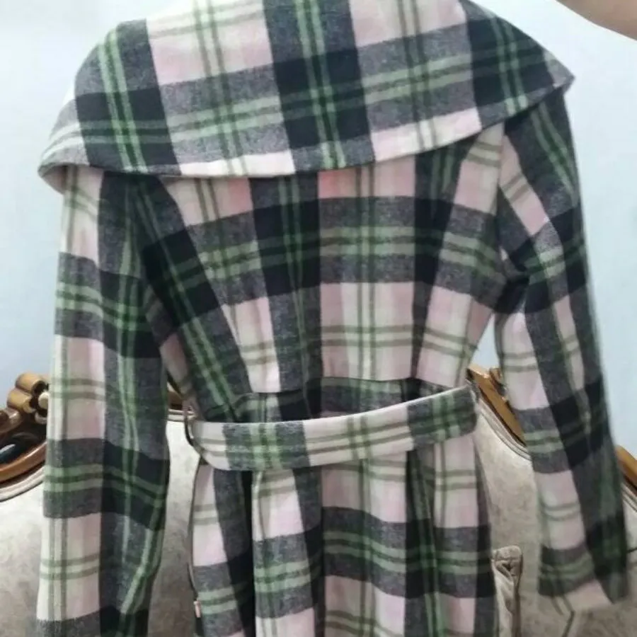 پالتو دخترانه چارخونه