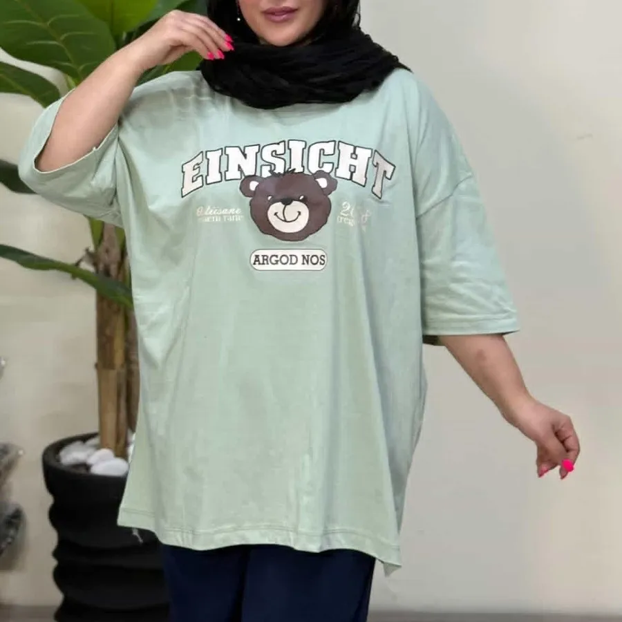 تیشرت لانگ تدی