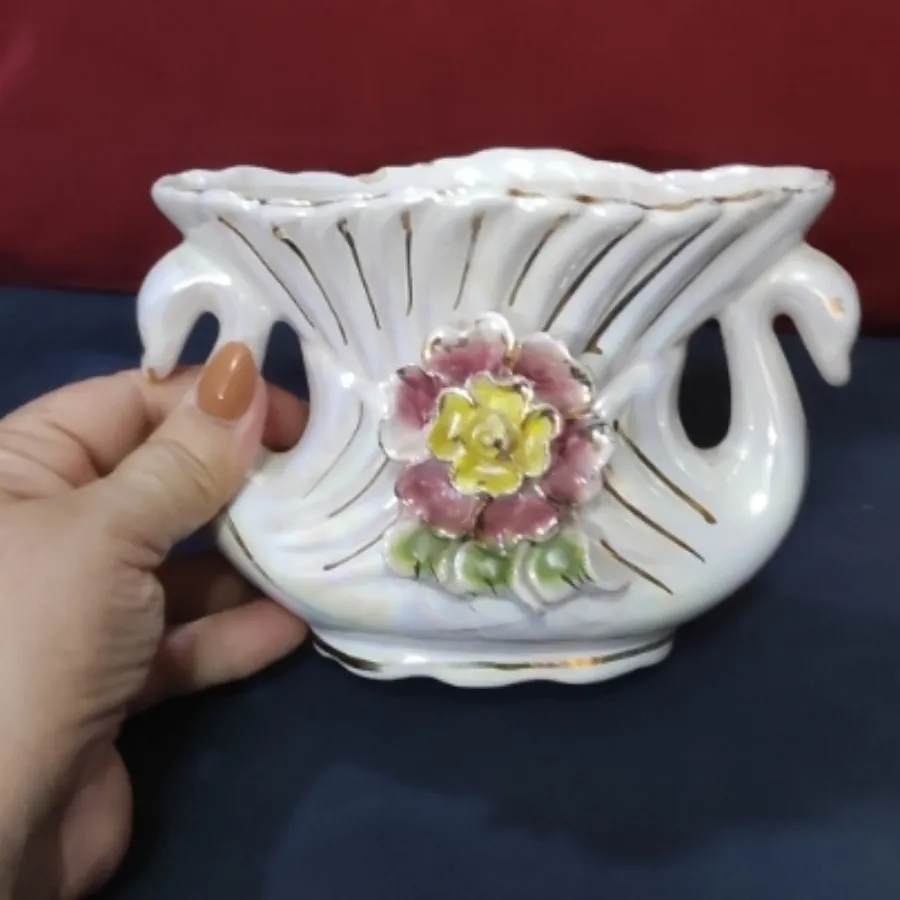 جا قاشقی قدیمی سرامیکی