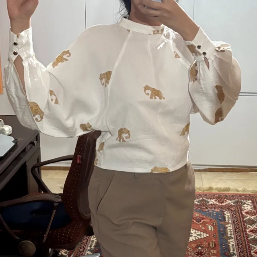 شومیز گلدوزی