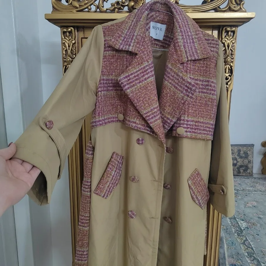 پالتو بارونی زنانه نو