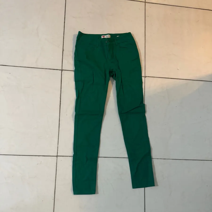 شلوار جین ترک سبز