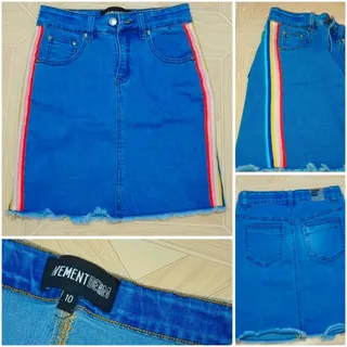 دامن جین وارداتی 5-8سال