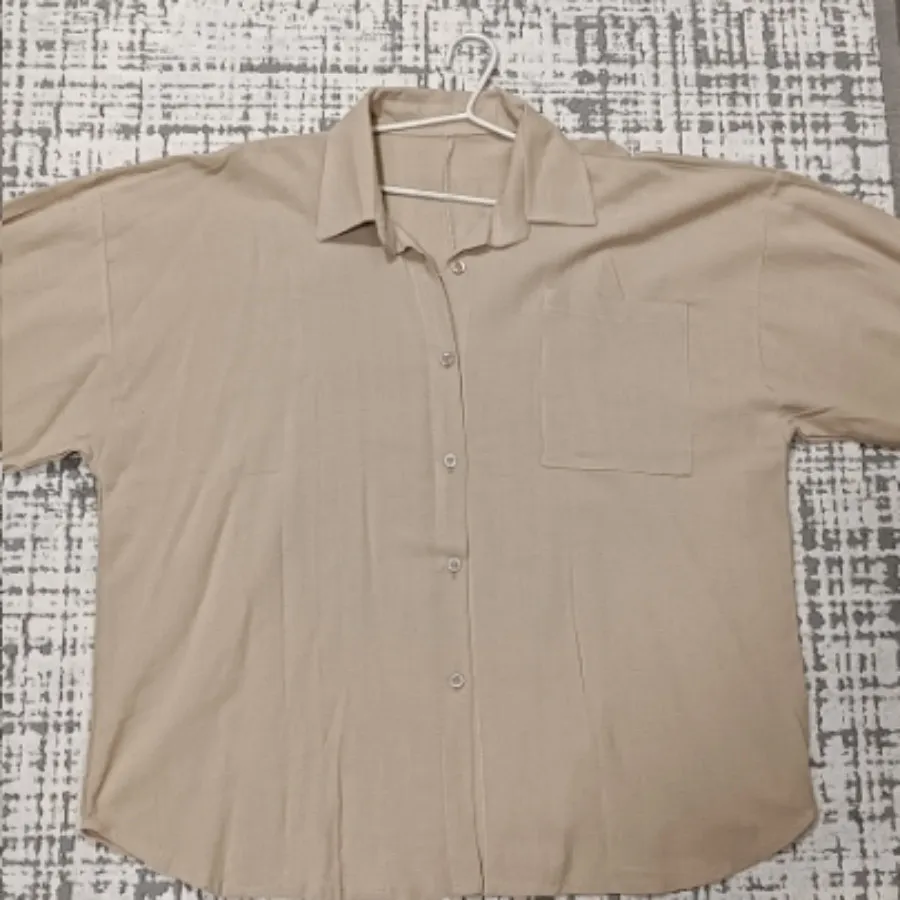 شومیز مانتویی لینن هندی