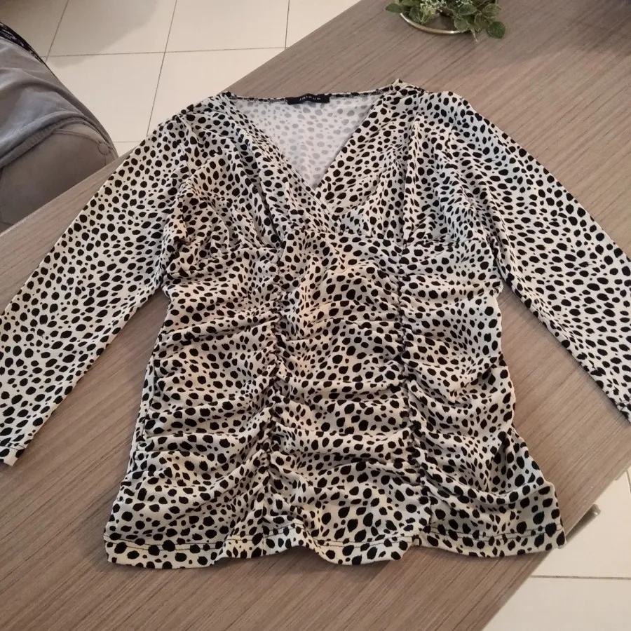 بلوز گت دار پلنگی