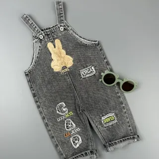 بیلر جین زغالی خرگوش