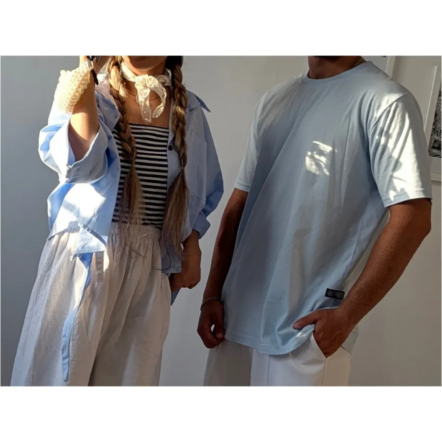 شومیز زنانه و تیشرت مردان