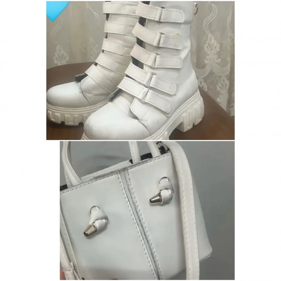 ست بوت و‌ کیف سفید