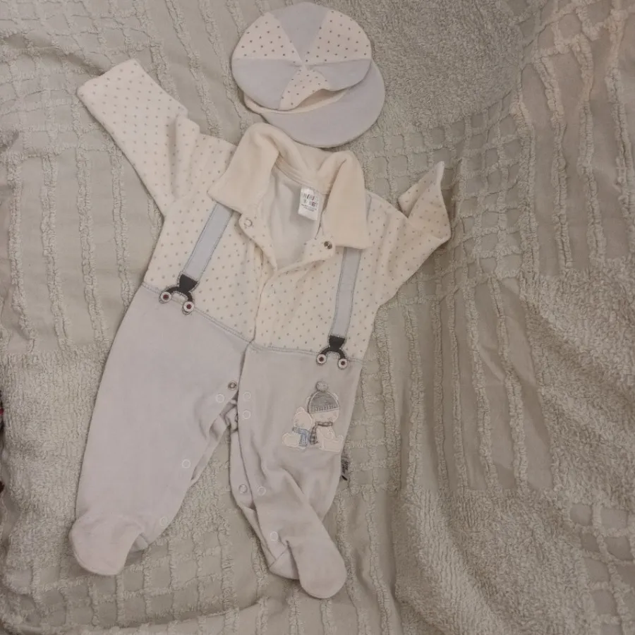 سرهمی مخمل نوزادی ترک